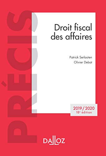 9782247189557: Droit fiscal des affaires 2019/2020 - 18e ed.