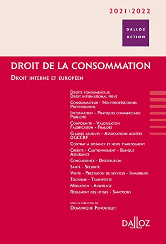 9782247192120: Droit de la consommation: Droit interne et europen (Dalloz Action)