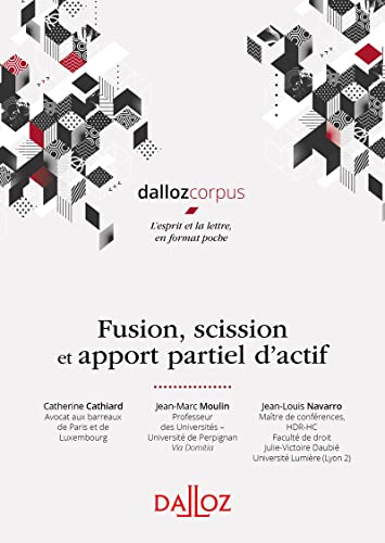 Beispielbild fr Fusion, scission et apport partiel d'actif zum Verkauf von Gallix