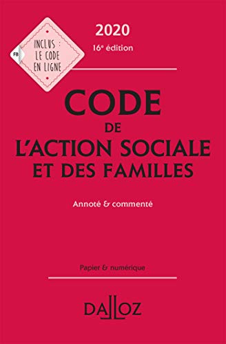 Imagen de archivo de Code de l'action sociale et des familles: Annot & comment a la venta por Ammareal