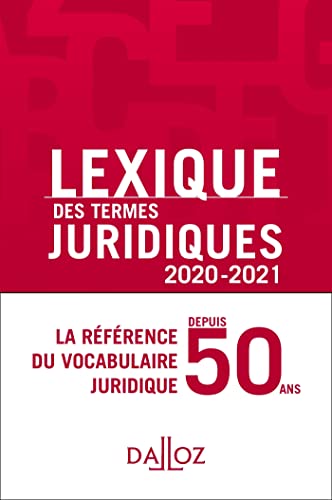 Stock image for Lexique des termes juridiques for sale by Ammareal