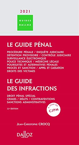 Stock image for Le guide pnal ; Le guide des infractions for sale by Ammareal