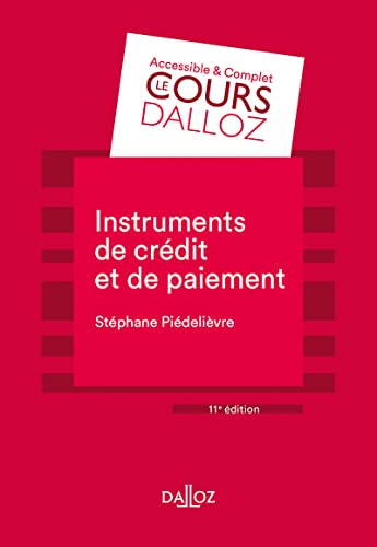 Stock image for Instruments de paiement et de crdit. 11e d. for sale by Ammareal