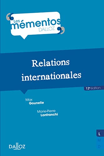 Beispielbild fr Relations internationales - 12e ed. zum Verkauf von medimops
