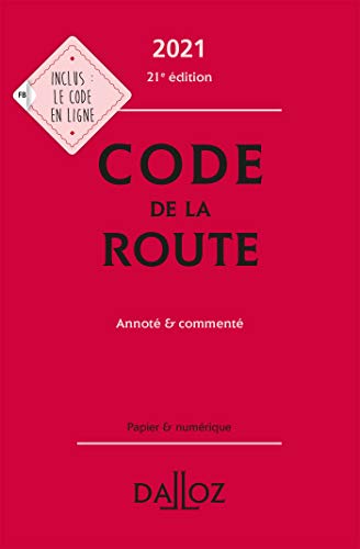 Imagen de archivo de Code de la route 2021, annot et comment a la venta por Ammareal