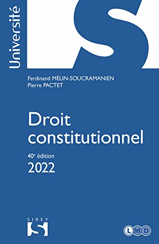 Beispielbild fr Droit constitutionnel - 40e ed. zum Verkauf von Ammareal
