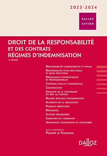 Beispielbild fr Droit de la responsabilit et des contrats 2023/2024 - Rgimes d'indemnisation zum Verkauf von Gallix