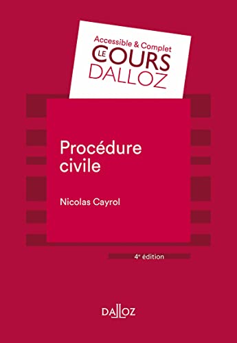 Beispielbild fr Procdure civile zum Verkauf von medimops