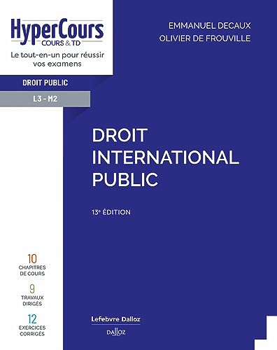Stock image for Droit international public 13ed [FRENCH LANGUAGE - Soft Cover ] for sale by booksXpress