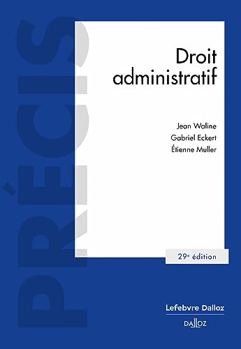Stock image for Droit administratif 29ed [FRENCH LANGUAGE - Soft Cover ] for sale by booksXpress