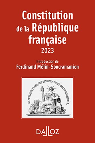 9782247217212: Constitution de la Rpublique franaise