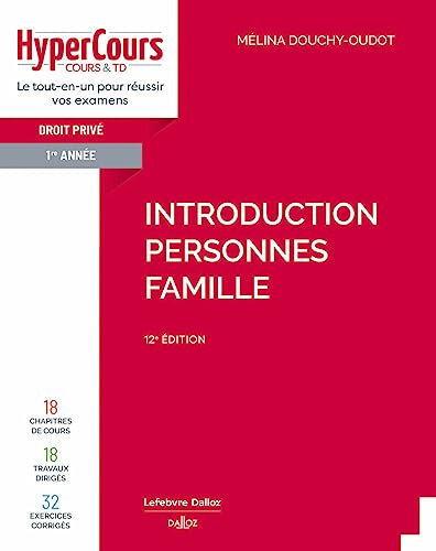 Stock image for Introduction Personnes Famille 12ed for sale by Gallix