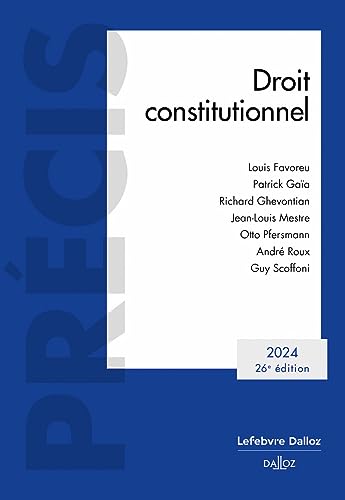 Stock image for Droit constitutionnel 2024 26ed for sale by Gallix