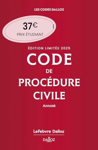 9782247229963: Code de procdure civile annot: Edition limite
