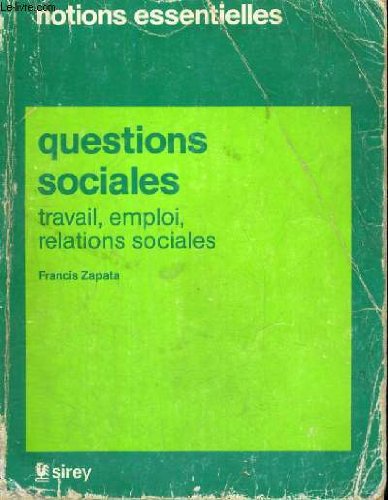 Questions sociales