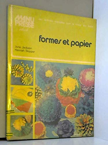 9782249226106: Formes et papier