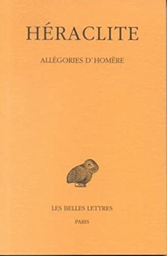 ALLEGORIES D'HOMERE