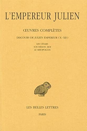 Beispielbild fr Empereur Julien, Oeuvres compl zum Verkauf von ISD LLC