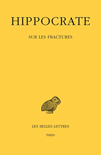 9782251006529: Sur Les Fractures (7): Tome VII. 1re partie