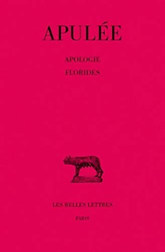 Beispielbild fr Apologie. Florides (Collection Des Universites De France Serie Latine) (French Edition) zum Verkauf von Gallix