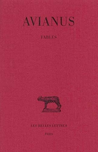 Beispielbild fr Fables (Collection Des Universites De France Serie Latine) (French Edition) zum Verkauf von Gallix
