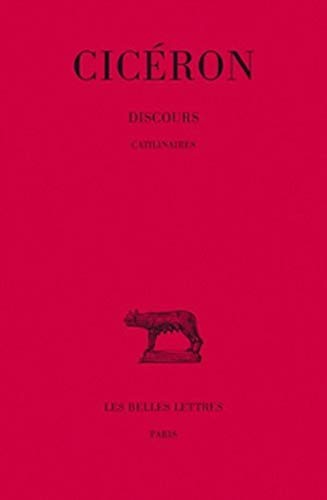 9782251010618: Discours: Tome 10, Catilinaires: 31 (Collection Des Universites De France)