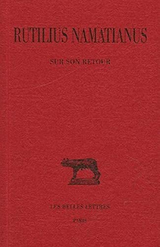 Beispielbild fr Sur Son Retour (Collection Des Universites De France Serie Latine) (French and Latin Edition) zum Verkauf von Wonder Book