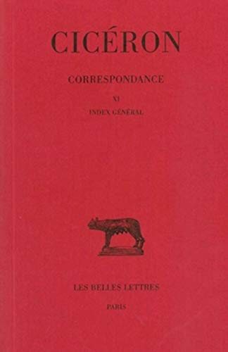 Beispielbild fr Ciceron: Correspondance (Volume 11) zum Verkauf von Anybook.com