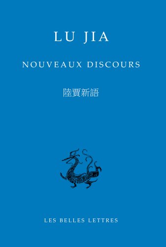 Stock image for Lu Jia: Nouveaux discours (Bibliotheque Chinoise) (French Edition) [Paperback] Jia, Lu for sale by The Compleat Scholar