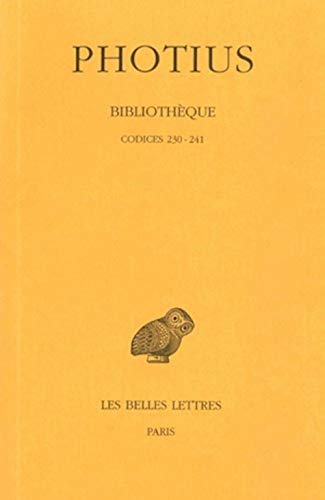 9782251322247: Bibliotheque: Codices 230-241: Tome V, Codices 230-241: 177