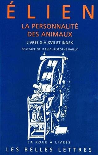 Beispielbild fr La Personnalit des animaux, tome 2 zum Verkauf von Ammareal