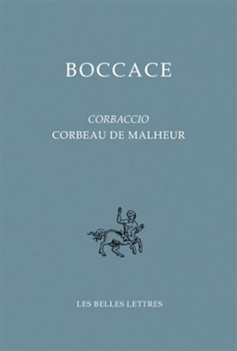 Stock image for Corbeau de malheur / Corbaccio for sale by Ammareal