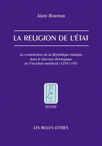 La Religion de l'État La construction de la République étatique dans le discours théologique de l...