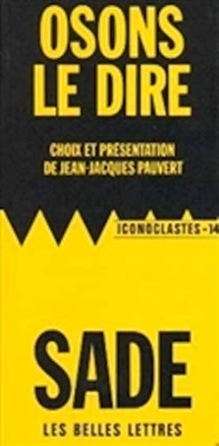 Imagen de archivo de Osons le dire a la venta por Librairie Christian Chaboud
