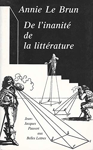 De L'Inanite De La Littera. (9782251440248) by LE BRUN, ANNIE