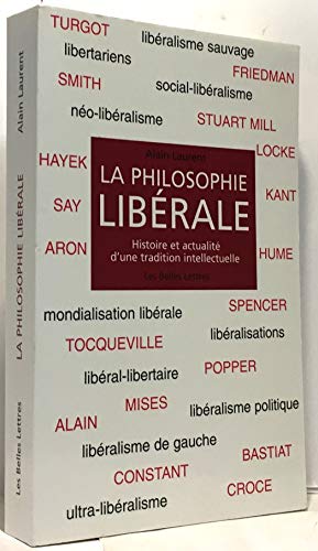 Beispielbild fr La Philosophie librale zum Verkauf von medimops