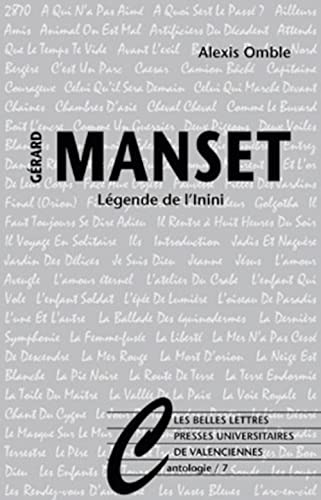 9782251443768: Gerard Manset: Legende de l'Inini (Cantologie) (French Edition)