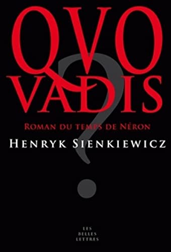 9782251443904: Quo vadis - roman du temps de neron (Romans, Essais, Poesie, Documents)