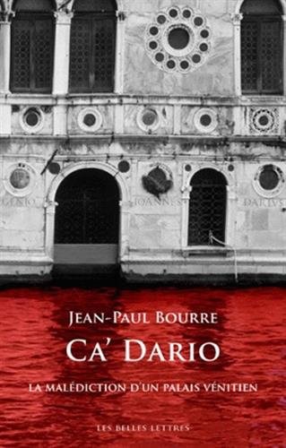 9782251444147: Ca'dario: La maldiction d'un palais vnitien (Romans, Essais, Poesie, Documents)