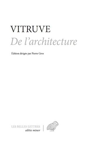Beispielbild fr De l'Architecture: De architectura zum Verkauf von medimops