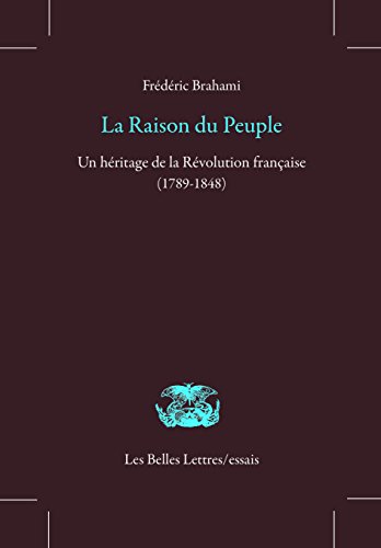 Beispielbild fr La Raison du peuple [Broch] Brahami, Frdric et Laurens, Pierre zum Verkauf von BIBLIO-NET