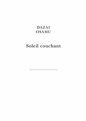 Beispielbild fr Soleil Couchant zum Verkauf von Revaluation Books