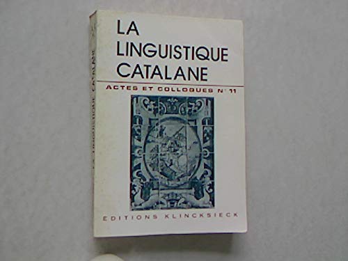 9782252014806: La Linguistique catalane