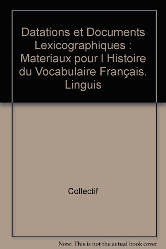 9782252028070: Materiaux hist.voca.fr. 39