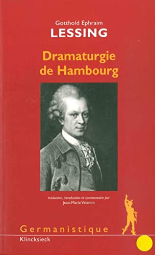 9782252036914: La dramaturgie de Hambourg: 12 (Germanistique)