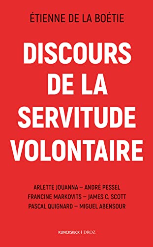 Stock image for Discours De La Servitude Volontaire (Critique De La Politique) (French Edition) for sale by Gallix