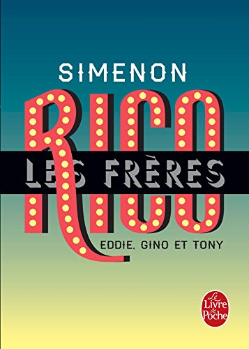 9782253001751: Les Frres Rico (Edition Anniversaire): Eddie, Gino et Tony (Policiers)