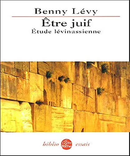 Stock image for Etre juif : Etude lvinassienne for sale by medimops