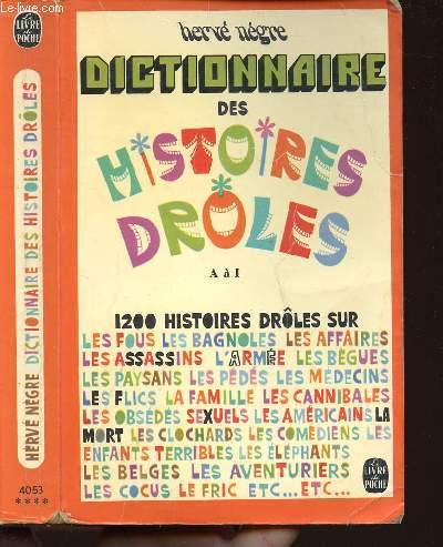 9782253003793: Dictionnaire Des Histoires Droles