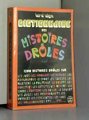 Stock image for Dictionnaire des histoires droles J a Z for sale by LeLivreVert